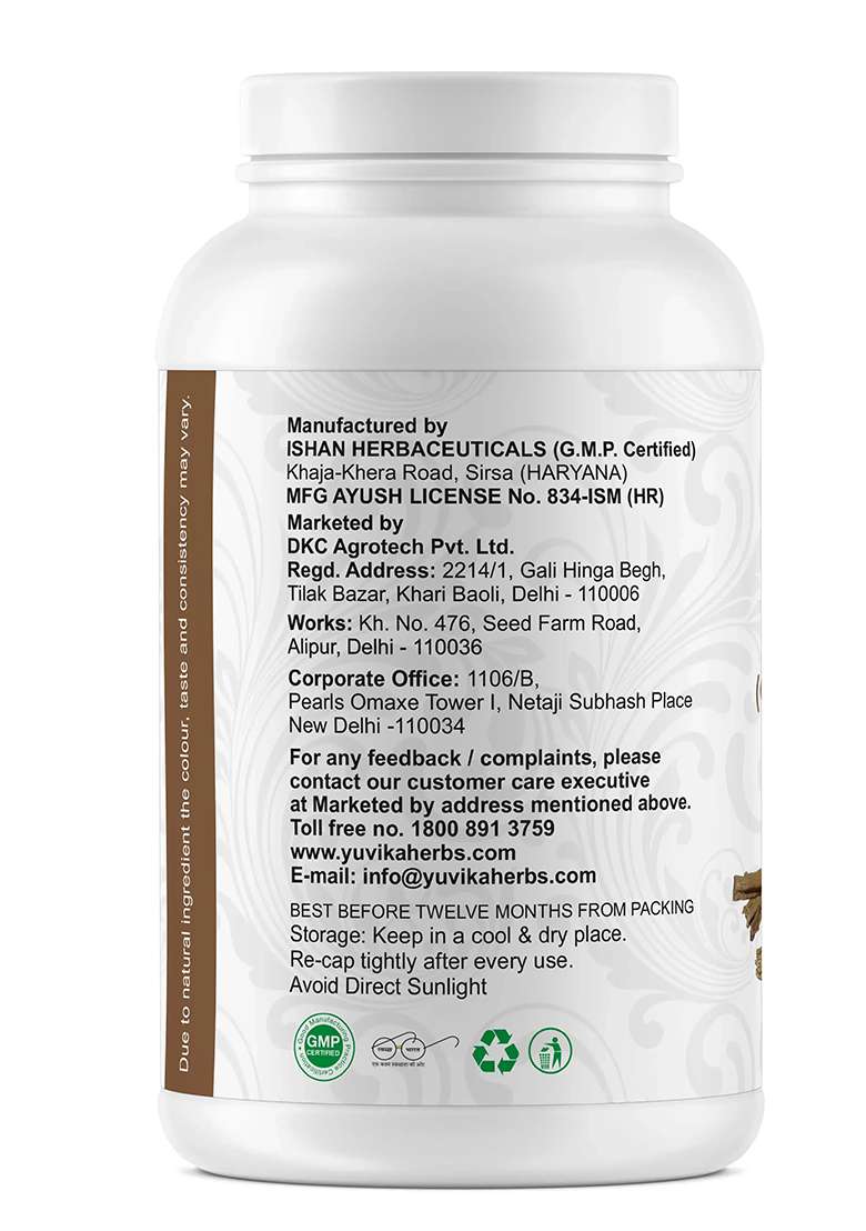 Yuvikaherbs Hadjod Powder 100G Pack of 1 - Indya