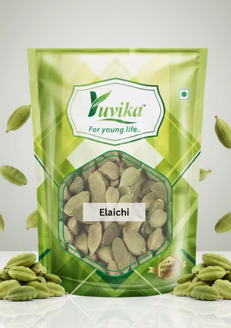 Yuvikaherbs Elaichi Choti - Green Cardamom Small Pack of 1 - Indya