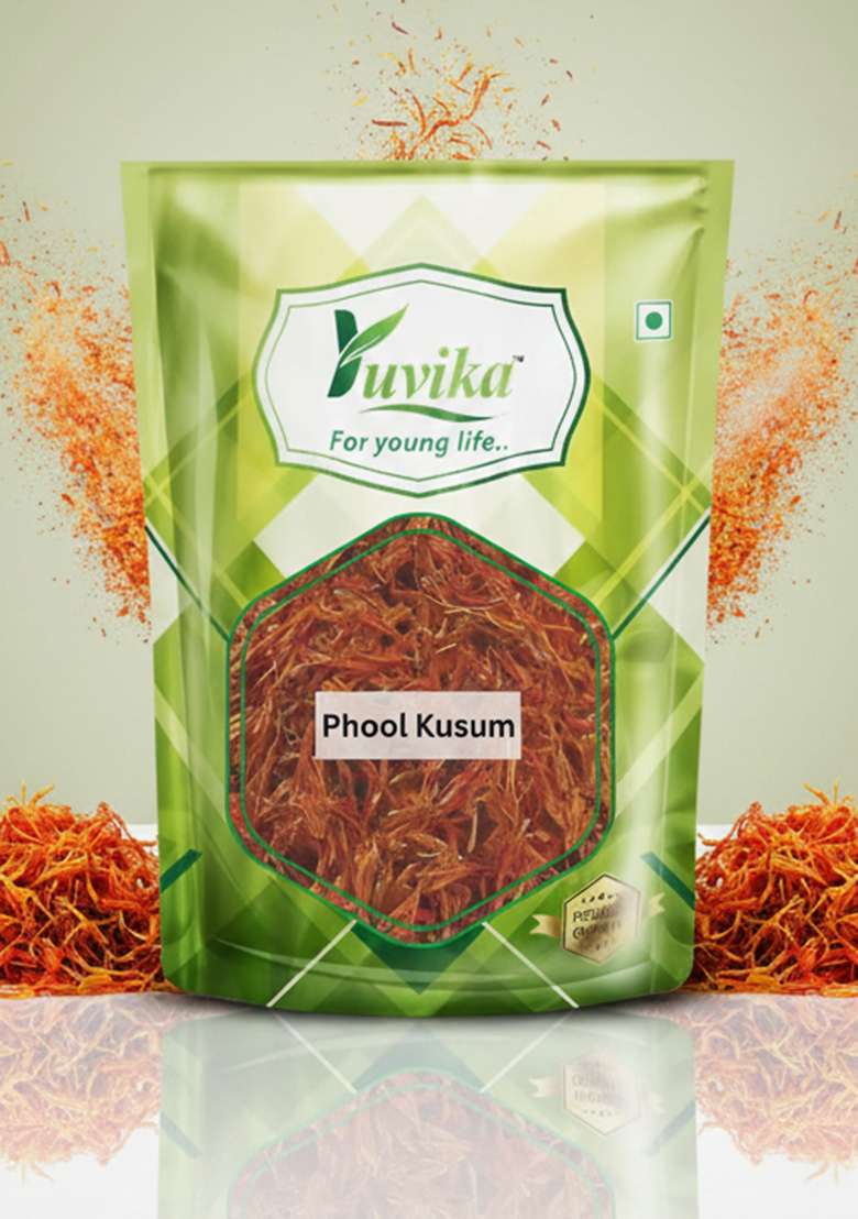 Yuvikaherbs Kusum Flower - Safflower Pack of 1 - Indya