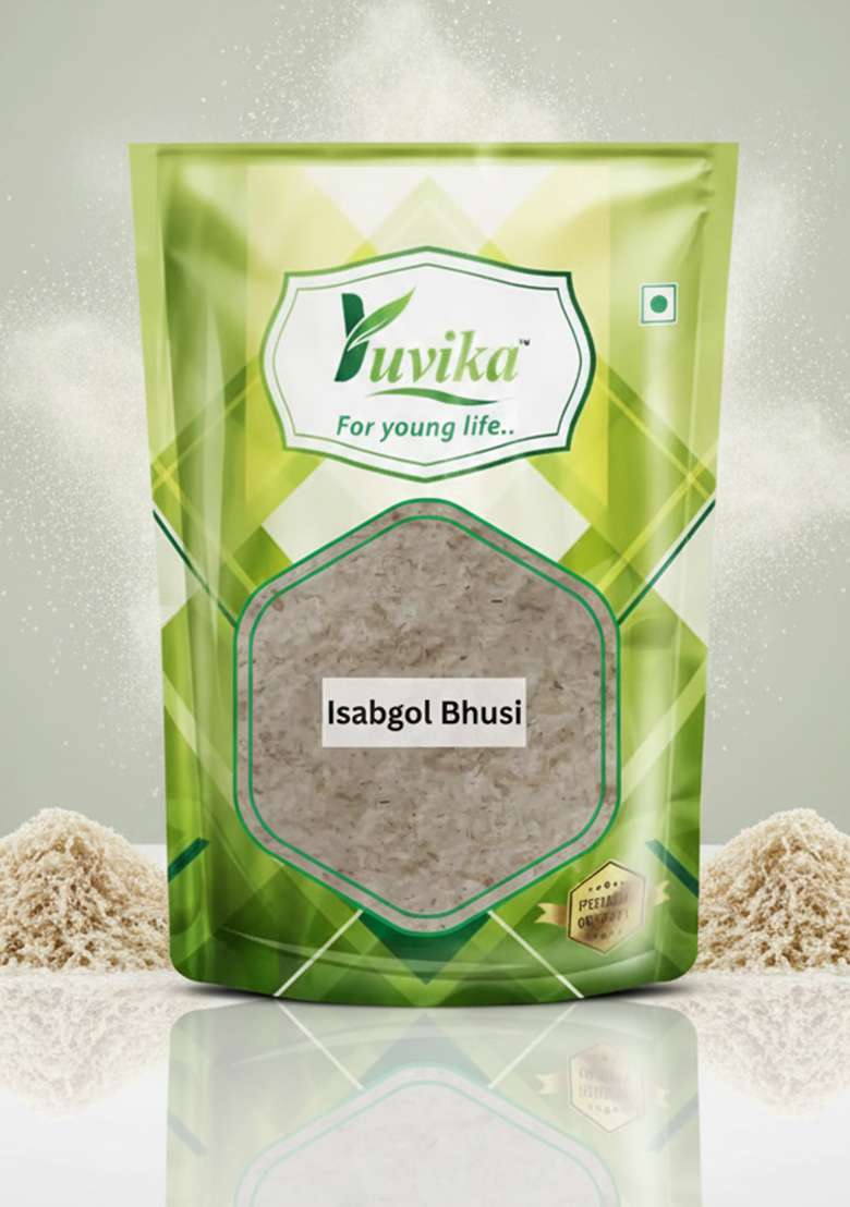 Yuvikaherbs Isabgol Bhusi - Psyllium Husk Pack of 1 - Indya