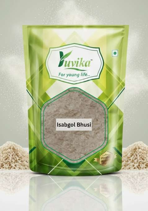 Yuvikaherbs Isabgol Bhusi - Psyllium Husk Pack of 1