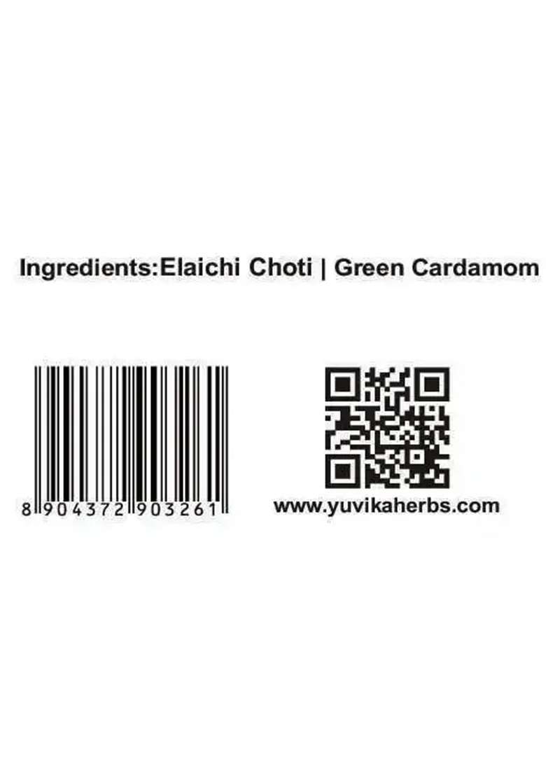 Yuvikaherbs Elaichi Choti - Green Cardamom 50Gm Pack of 1 - Indya