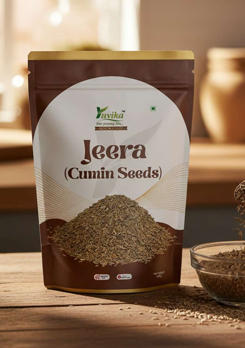 Yuvikaherbs Jeera Safed 100Gm Pack of 1 - Indya