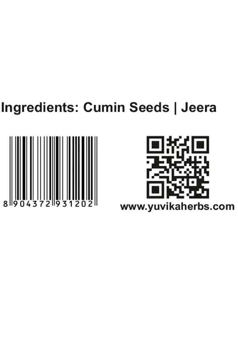 Yuvikaherbs Jeera Safed 100Gm Pack of 1 - Indya