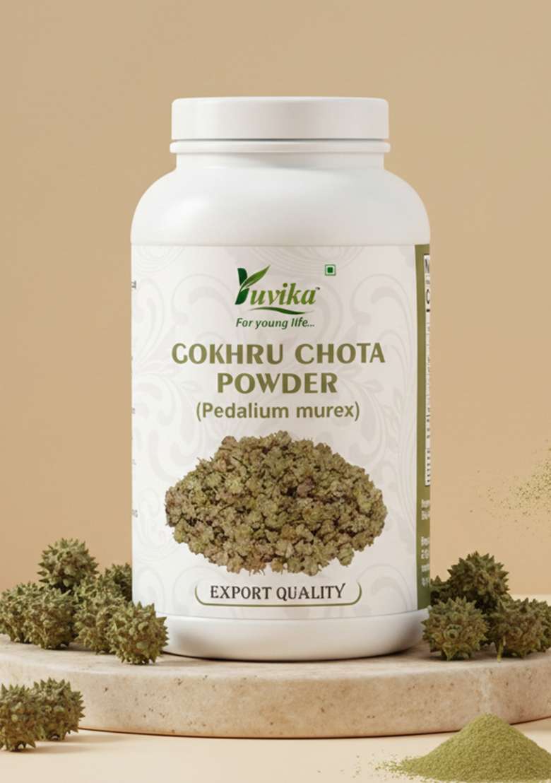 Yuvikaherbs Gokhru Chota Powder 100G Pack of 1 - Indya