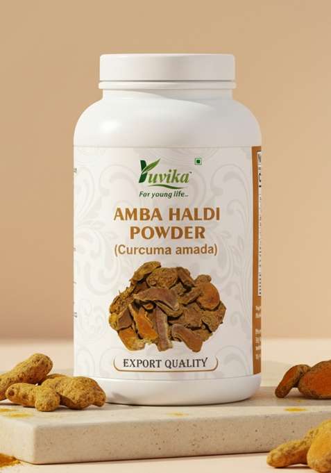 Yuvikaherbs Amba Haldi Powder - Jangli Haldi 100G Pack of 1