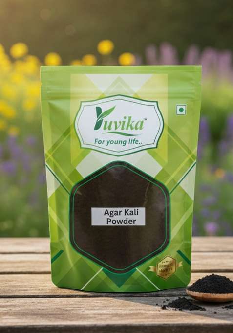 Yuvikaherbs Agar Kali Powder - Agarwood - Pack of 1