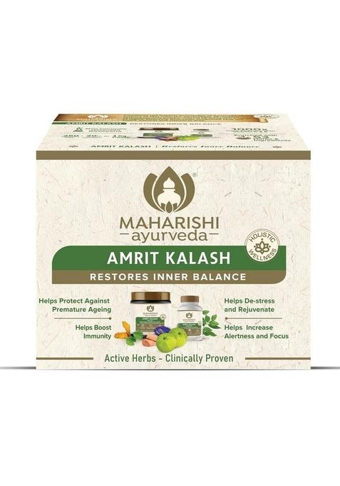 Maharishi Ayurveda Amrit Kalash | 600G Nectar + 60 Tablets 30 Day Pack
