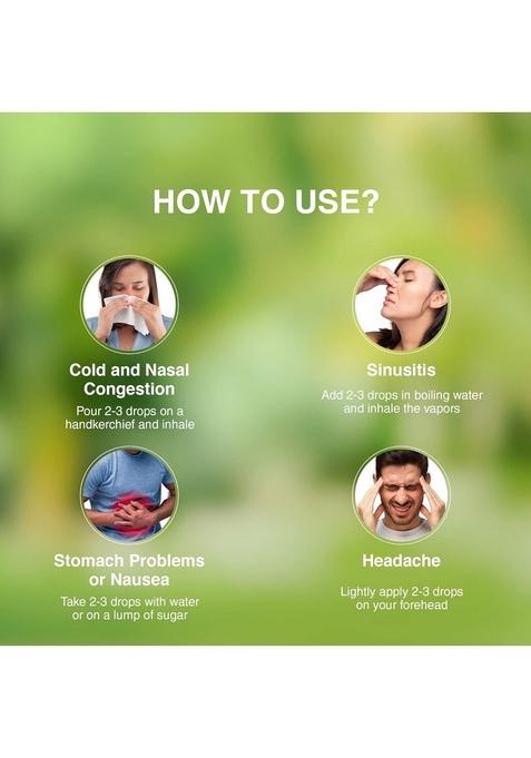 Maharishi Ayurveda Prandhara- Ayurvedic Oil For Common Ailments | Nasal Congestion, Headache & Toothache Multi-Purpose Relief From Cold, Cough| 3Ml