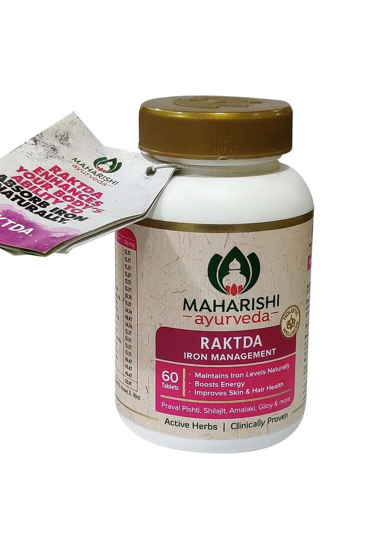Maharishi Ayurveda Raktda 60 Tablet Pack Of 1 - Indya
