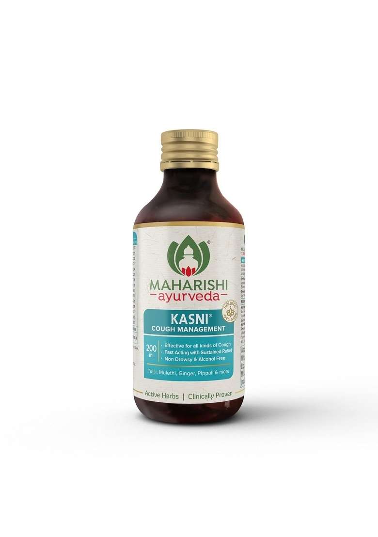 Maharishi Ayurveda Wellaura Kasni Cough Syrup - 200Ml-(Ma007-A) - Indya