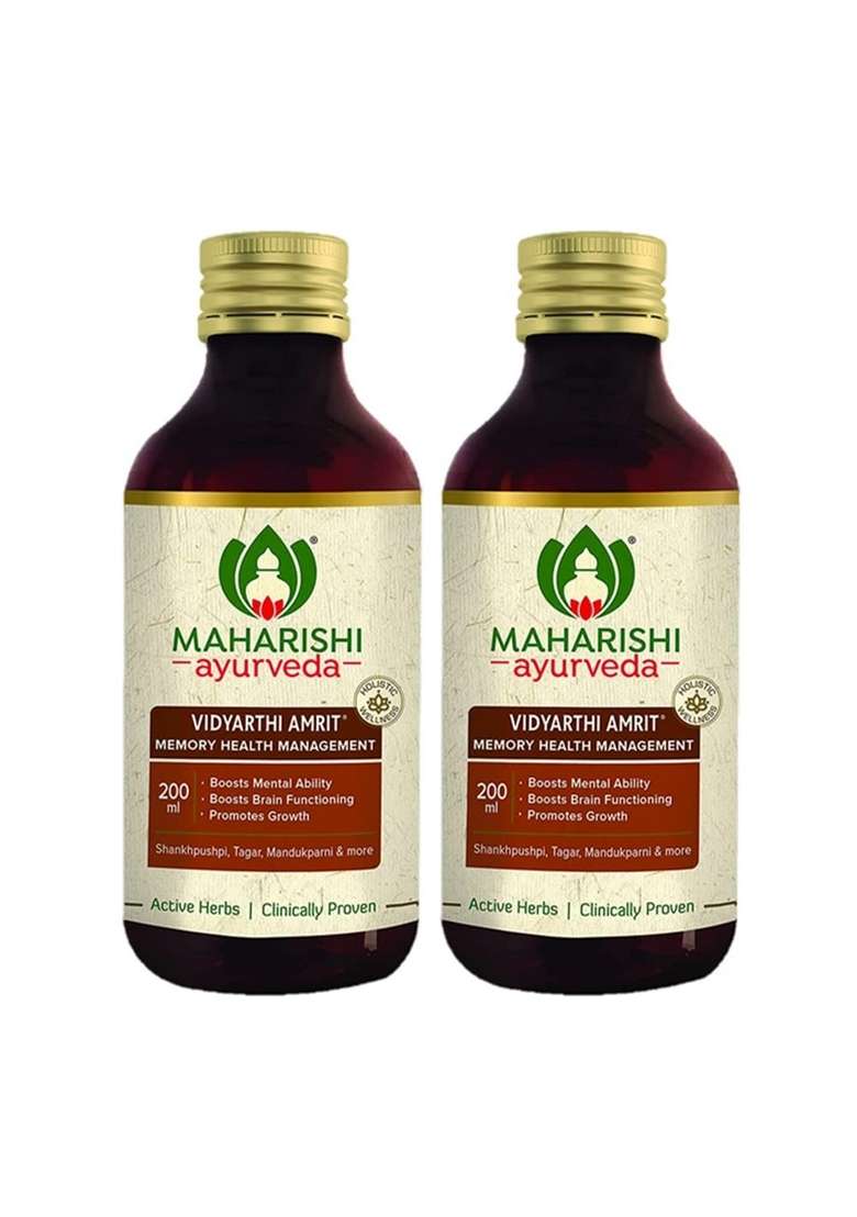 Maharishi Ayurveda Vidyarthi Amrit 200 Ml Pack Of 2 - Indya