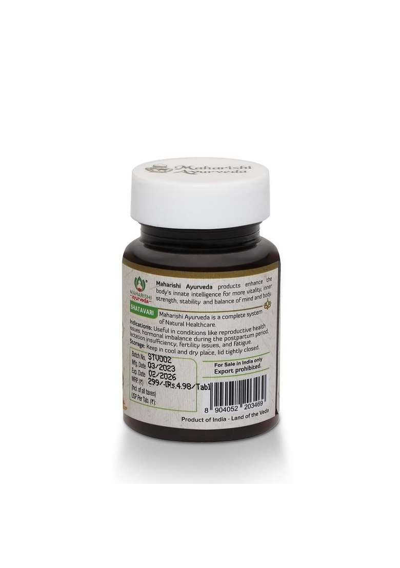 Maharishi Ayurveda Shatavari Tablets | Natural Supplement For Women