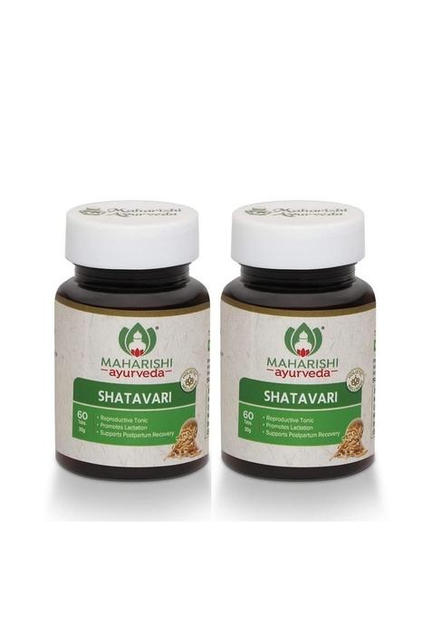 Maharishi Ayurveda Shatavari Tablets | Natural Supplement For Women'S Wellness (Shatavari, 60 (Pack Of 2))