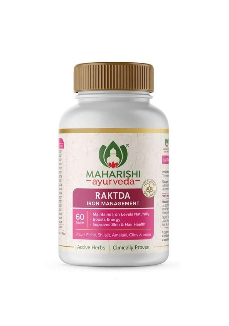 Maharishi Ayurveda Raktda 60 Tab Pack Of 1 - Indya