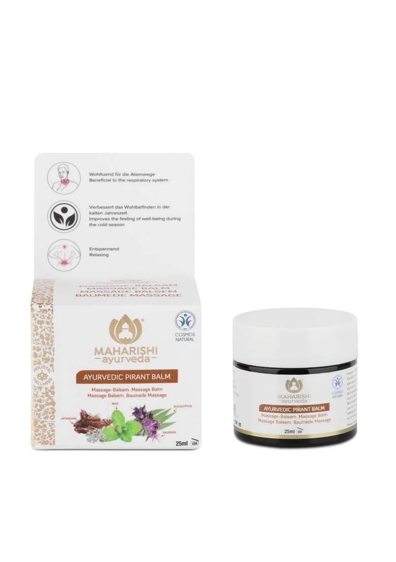 Maharishi Ayurveda Pirant Balm For Joint Pain | Helps In Reducing Muscle And Relaxes Cramps Sprains 25 Ml Pack Of 1 - Indya