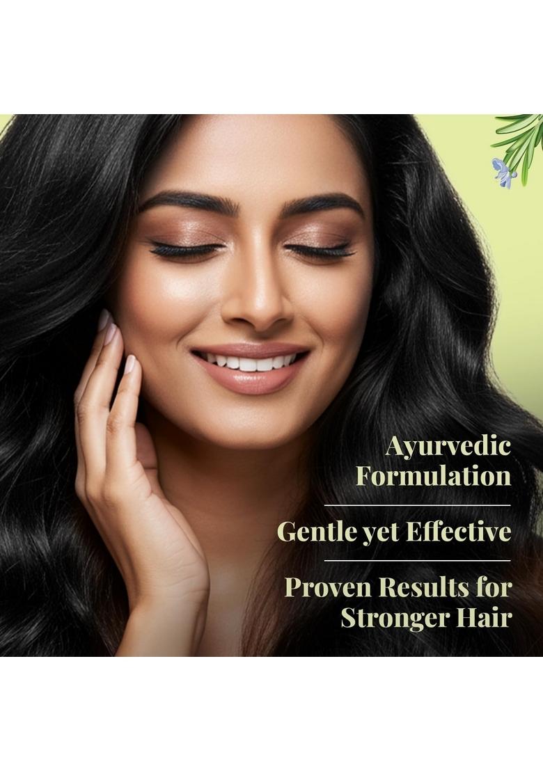 Just Herbs 8 In 1 Root Nourishing Amla Neem Hair Fall Control Shampoo For Men & Women