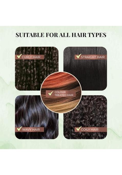 Just Herbs Ayurvedic Silky Strength Anti Dandruff & Hairfall Shampoo For Men Women