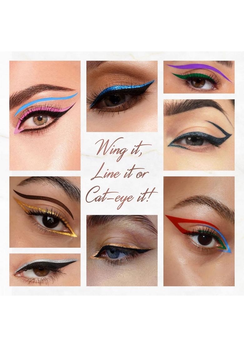 Just Herbs Eyeliner Waterproof And Smudge Proof, Long Lasting Eyeliners 2.5G