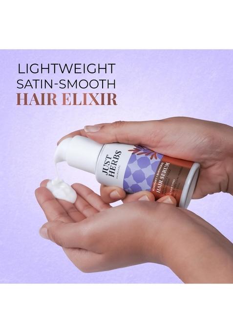 Just Herbs Rosemary Bhringraj Hair Serum For Silky & Smooth | Helps Nourish And Improve Health No Harmful Parabens Or Silicons 80 Ml