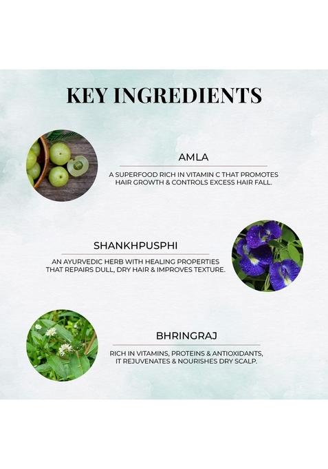 Just Herbs Ayurvedic Shirolepam Hair & Scalp Treatment Mask Cream For Growth, Hairfall Damaged Hair- Paraben Silicon Free Men Women 200G