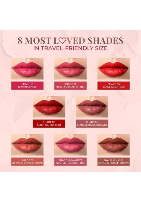 Just Herbs Ayurvedic Creamy Matte Lipstick For Moisturized Lips