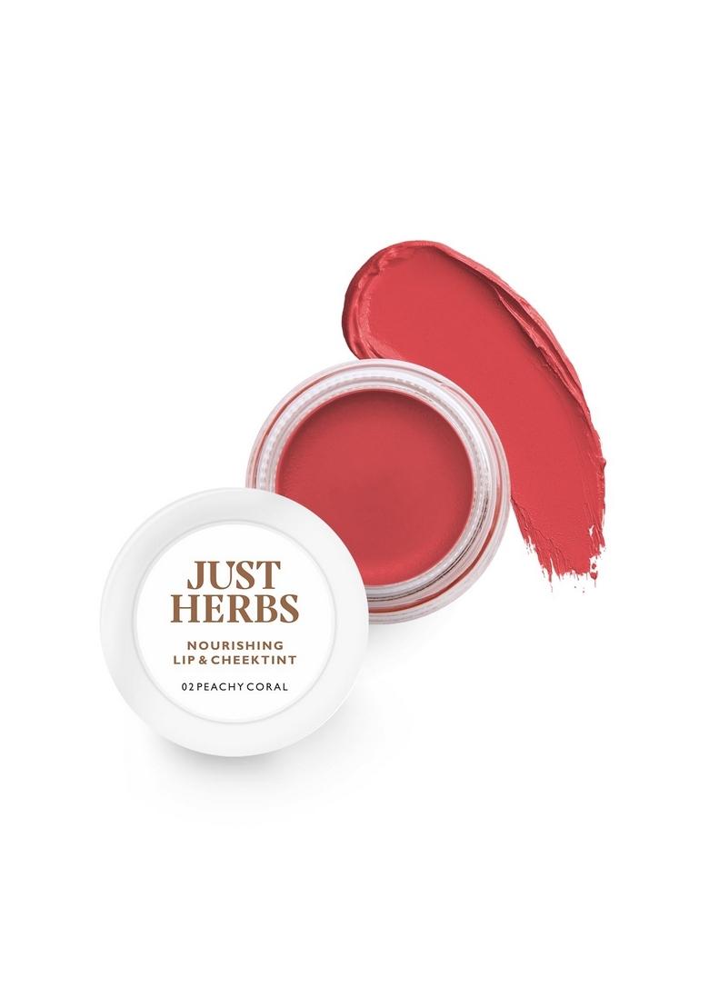 Just Herbs Ayurvedic, Natural Lip & Cheek Tint, Blush For Women- Sls, Chemical Paraben Free