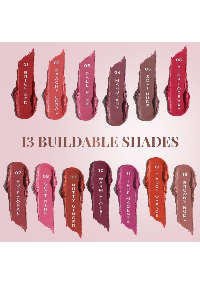 Just Herbs Ayurvedic, Natural Lip & Cheek Tint, Blush For Women- Sls, Chemical Paraben Free