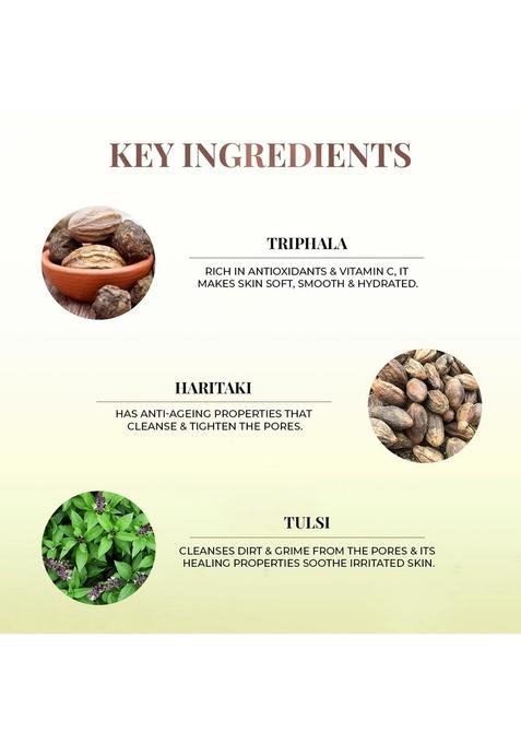 Just Herbs Sapta Jal Ayurvedic Toner + Micellar Water For Skin Nourishing, Cleansing, Makeup Remover Women Suitable All Types 100 Ml