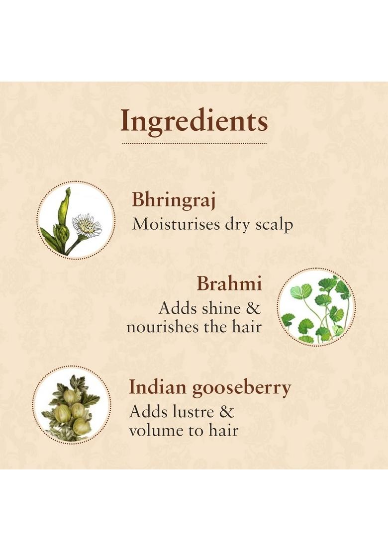 Just Herbs Ayurvedic Bhringraj Hair Oil For Fall & Growth Men Women