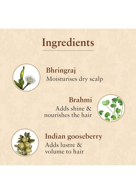 Just Herbs Ayurvedic Bhringraj Hair Oil For Fall & Growth Men Women