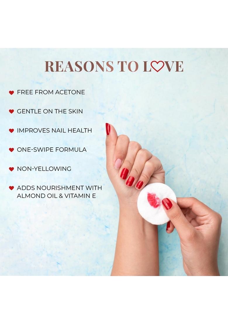 Just Herbs Acetone And Cruelty Free Nail Paint Remover 30 Ml