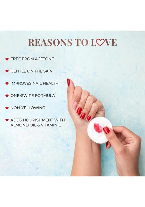 Just Herbs Acetone And Cruelty Free Nail Paint Remover 30 Ml