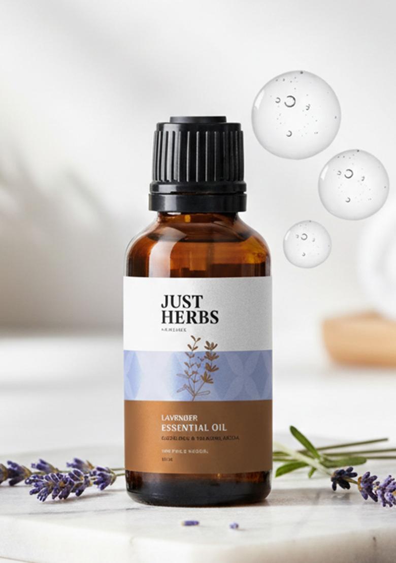 Just Herbs Steam Distilled 100% Natural Essential Oil For Healthy Hair