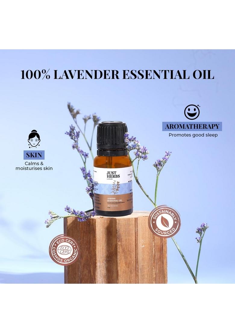 Just Herbs Steam Distilled 100% Natural Essential Oil For Healthy Hair