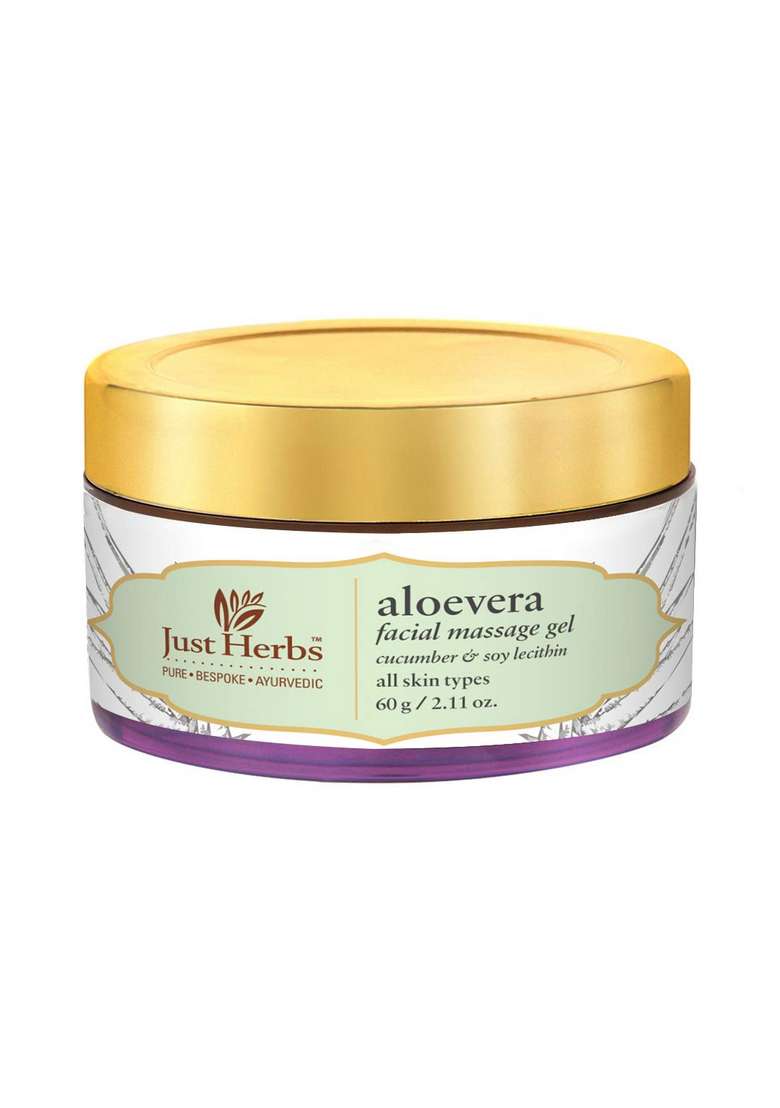 Just Herbs Aloe Vera Facial Massage Gel - Indya