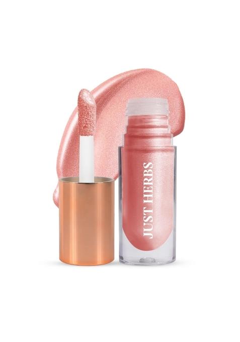 Just Herbs Glaze Ultra Shimmery Shine | Long Stay Mess Free Dewy Finish With Shea Butter And Aloe Vera Liquid Highlighter All Skin Types For Women
