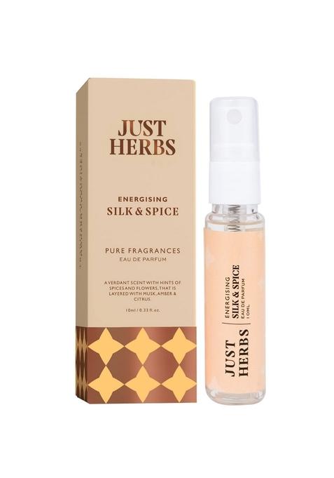 Just Herbs Luxury Scent Long Lasting Silk & Spice Travel Friendly Perfume 10Ml