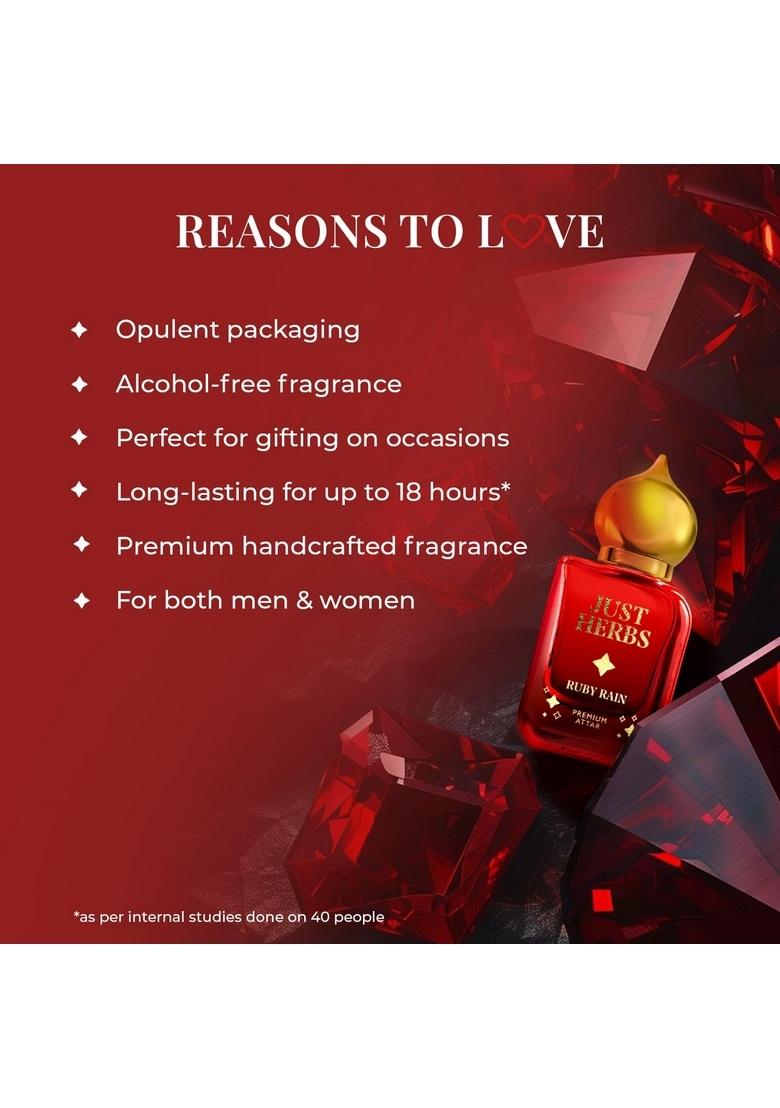 Just Herbs Attar | Non Alchoholic Long Lasting Fragrance