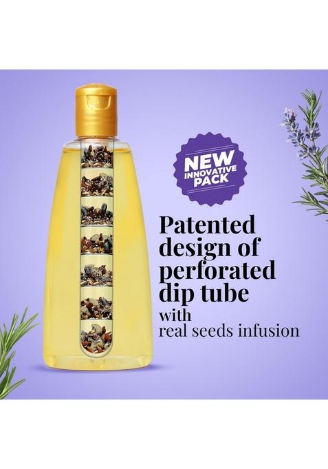 Just Herbs Rosemary Hair Oil | For Growth Fall Control Scalp Health Follicles Ideal Regular Use And Suitable All Types Men & Women 180Ml