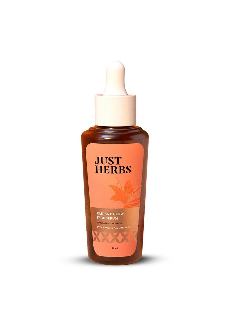 Just Herbs Radiant Glow Face Serum | Vitamin C For Women 15% C, Niacinamide & Glutathione Complex Skin In 28 Days Fights Signs Of Ageing Clinically Proven