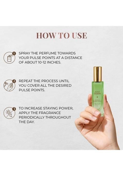 Just Herbs Long Lasting Perfume For Men,Women Pocket Parfum Edp Forest Wood