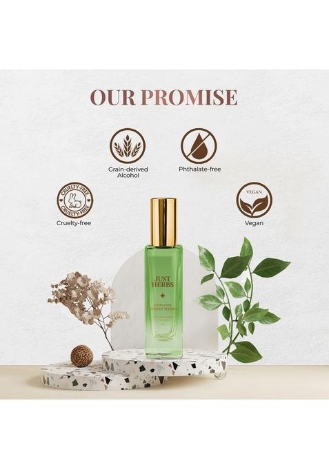 Just Herbs Long Lasting Perfume For Men,Women Pocket Parfum Edp Forest Wood