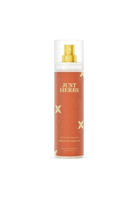Just Herbs Body Mist Spray For Men And Women With Long Lasting Fragrance Perfume - Apple Of The Eye 140Ml