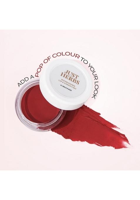 Just Herbs Lip And Cheek Tint Blush | & Stain For Women Organic, Herbal Natural Paraben Free Long-Lasting 5 G