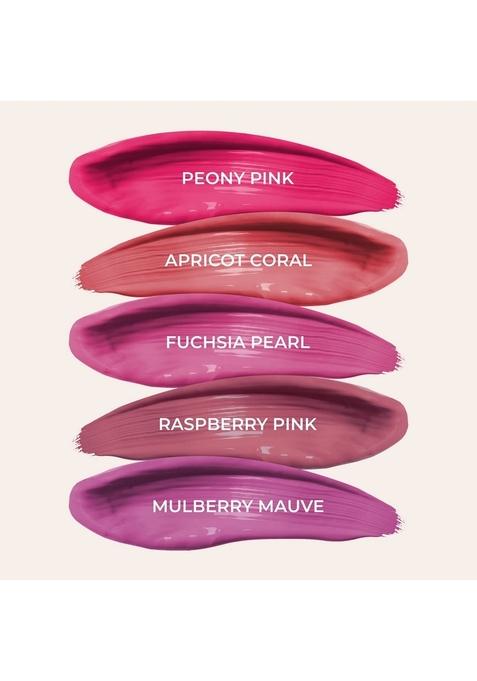 Just Herbs Ayurvedic Liquid Lipstick Kit Set Of 5 With Long Lasting, Hydrating & Lightweight Lip Colour