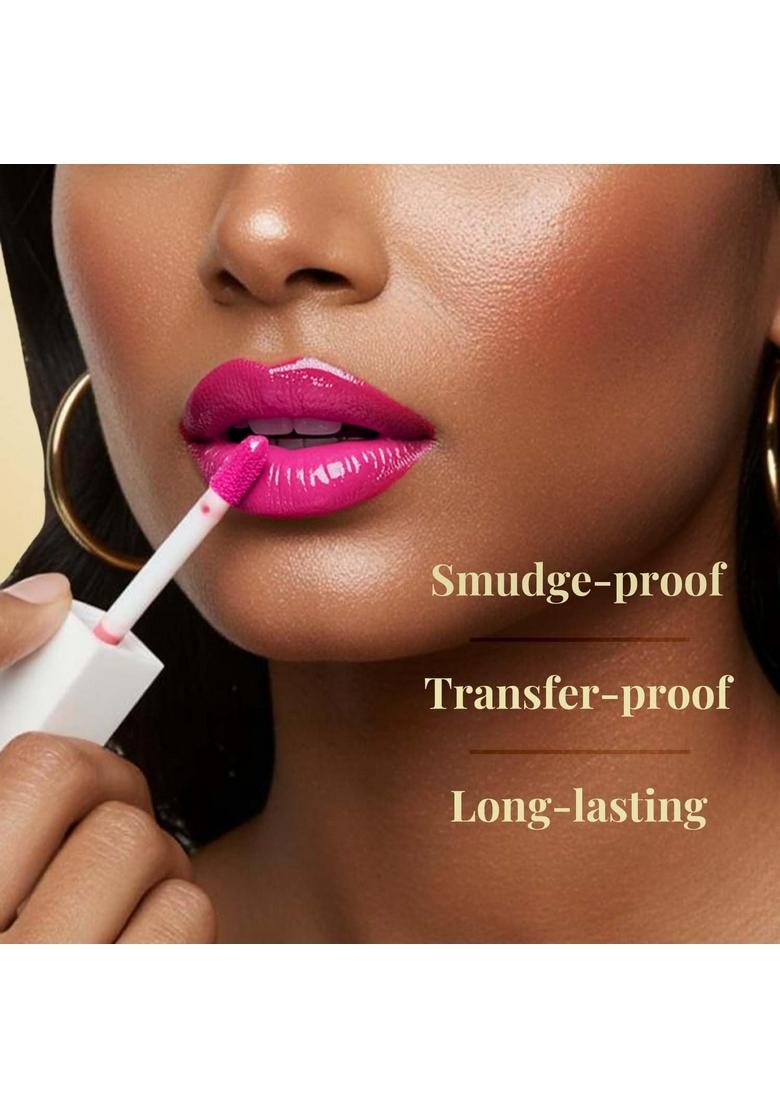 Just Herbs Ayurvedic Liquid Lipstick Kit Set Of 3 With Long Lasting, Hydrating & Lightweight Lip Colour, Full Size