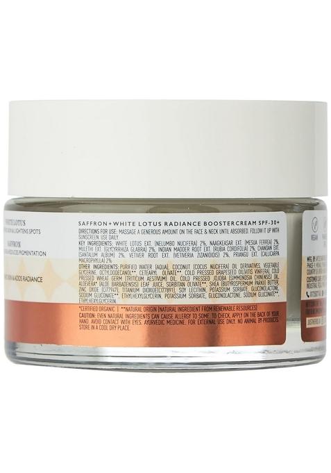 Just Herbs Skin Whitening Face Cream With Spf 30+ Saffron And White Lotus Radiance Booster Cream- 50G & Liquid Sindoor Long Lasting Quick Dry 5G (Ruby Red) Combo