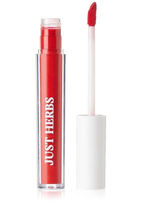 Just Herbs Tinted Lip Balm For Men And Women With Spf 20+ Dark Lips To Lighten 4 G (Cherry) & Liquid Sindoor Long Lasting Quick Dry 5G (Ruby Red) Combo