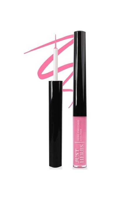 Just Herbs Matte Liquid Eyeliner Waterproof And Smudge Proof&Liquid Proof,Long Lasting Eyeliners 2.5G(Platinum Silver)